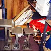         Nineteen color photos of collection storage area, Hoboken Historical Museum, building 5, former Maxwell House Coffee plant, Hoboken, ca. April, 2002. picture number 5
   