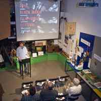 Digital images, 4, of Black Maria Film Festival at HHM, Hoboken, Feb. 9, 2010.