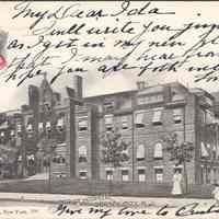 Postcard: Christ Hospital, Jersey City, NJ