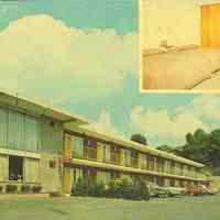 Postcard: Skyway Motel, Jersey City, NJ