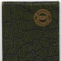          Wallet & travel journal issued by F. Missler, Bremen, 1909. With entries by an Annastaric Tetourova (born 1878) from 1909 to 1948. picture number 18
   