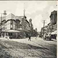 Postcard: Newark Ave., Jersey City, NJ