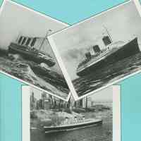 Famous Ocean Liner Postcards.