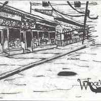 B+W Postcard: Arts on Sixth featuring Wedge Works, Hoboken, NJ, 1997