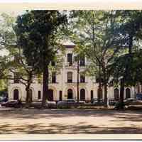 Color photos, 2, of former Stevens-Hoboken Academy building, NE corner of Willow Ave. & 5th St., Hoboken, May, 1976.