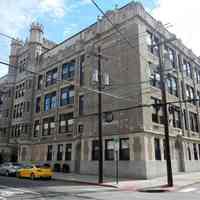          16 view northeast of apartment building at Fifth & Adams Streets
   