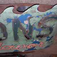          view front western end with later panels removed
   