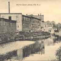 Postcard: Morris Canal, Jersey City, NJ