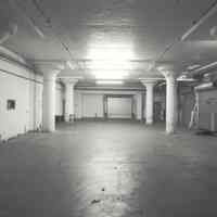 Digital image of B+W photo of former Maxwell House Coffee plant interior, Can Factory, 1st floor, Hoboken, 2003.