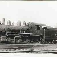 Postcard: RR Locomotives, Jersey City, NJ