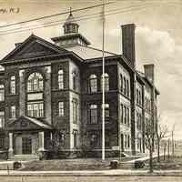 Postcard: High School, Kearny, NJ