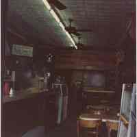          Color photos, 2, of the interior of Biggie's Clam Bar, 318 Madison St., Hoboken, no date, circa 1970-1990. picture number 1
   