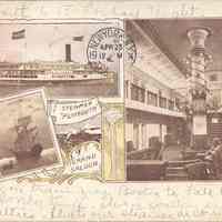 Postcard: Ship "Plymouth", Hoboken, NJ