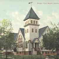 Postcard: Bergen Point Baptist Church, Bayonne, NJ