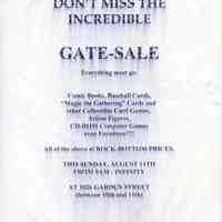          Gate Sale 014
   