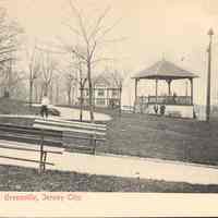 Postcard: Bayside Park, Jersey City, NJ