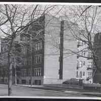 B&W photo of apartment building at 568-572 South 19th Street, Newark.