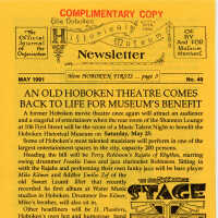          Hoboken Historical Museum Newsletter [First Series], Volume 2, No. 49, May, 1991. picture number 5
   