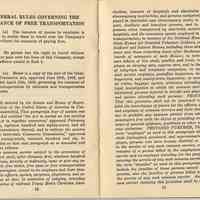          pp 18-19: General Rules Governing Issuance of Free Transportation
   