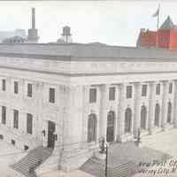 Postcard: Post Office, Jersey City, NJ
