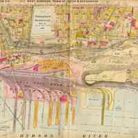 Plate 12 from Plat Book of Hudson County, Volume II. Philadelphia: G.M. Hopkins Co. (1909). Reference images.