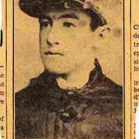 Newspaper clipping from album of article "Mike Barrett, Old Jockey, is Dead" from unidentified newspaper, no date, ca. 1930-40.