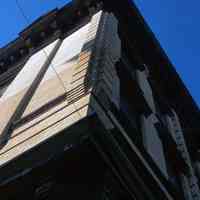          156: detail building corner at northwest corner of Garden and Third Streets
   