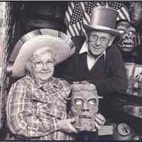 B+W Postcard: United Decorating Co., Hoboken, NJ