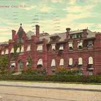 Postcard: Christ Hospital, Jersey City, NJ