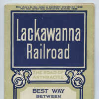          Timetable: Lackawanna Railroad. ...Between New York & Buffalo; ...Chicago. Apr. 29, 1923. picture number 17
   