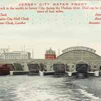 Postcard: Pennsylvania RR, Jersey City, NJ