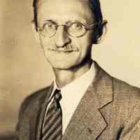 Digital image of photo of Julius Durstewitz at circa 50 years of age, no place (probably Hoboken), no date, circa early 1920