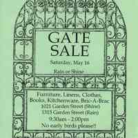          Gate Sale 021
   