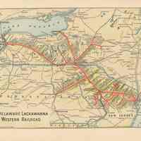          Map inside back cover: Delaware, Lackawanna & Western system / routes
   