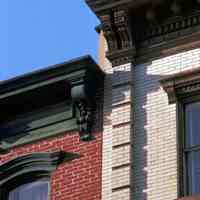          157: detail of cornices at 200 - 204 Garden St.
   