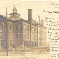 Postcard: High School, Kearny, NJ