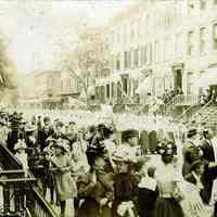 Sepia-tone photo of Hoboken