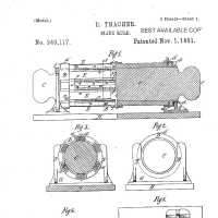          Slide rule: Thacher's Calculating Instrument, model 4013, made by the Keuffel & Esser Co., N.Y., n.d., ca. 1900-1908. picture number 14
   
