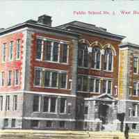 Postcard: Public School No. 5, West Hoboken, NJ