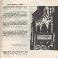          pg 45 text: The Conversion of St. Pauls; image: The Abbey 821 Hudson St.
   