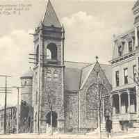 Postcard: First Congregational Church, Jersey City, NJ