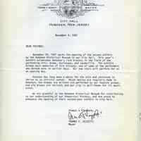          pg [4] letter, Mayor Thomas F. Vezzetti
   