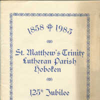          Program: 1858 - 1983. St. Matthew's Trinity Lutheran Parish, Hoboken. 125th Jubilee. picture number 14
   