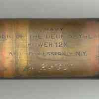 U.S. Navy Officer of the Deck Spyglass. Made by Keuffel & Esser Co., N.Y. N.d., ca. 1910-1920.