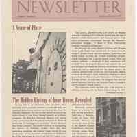 Hoboken Historical Museum Newsletter [Second Series], Volume 1, Number 4, September- October 1995.