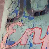          detail of paint and condtion eastern end
   