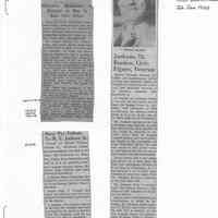          04 obituaries (photocopies)
   