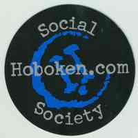 Advertising magnet for Hoboken.com, an internet information site, Hoboken, no date, ca. 2001.