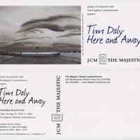 Postcard for art opening: Tim Daly: Here and Away. Jersey City, Jan. 2010.
