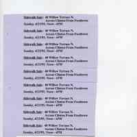          Gate Sale 047.  04-23-1995 40 Willow Terrace North (see 047)
   